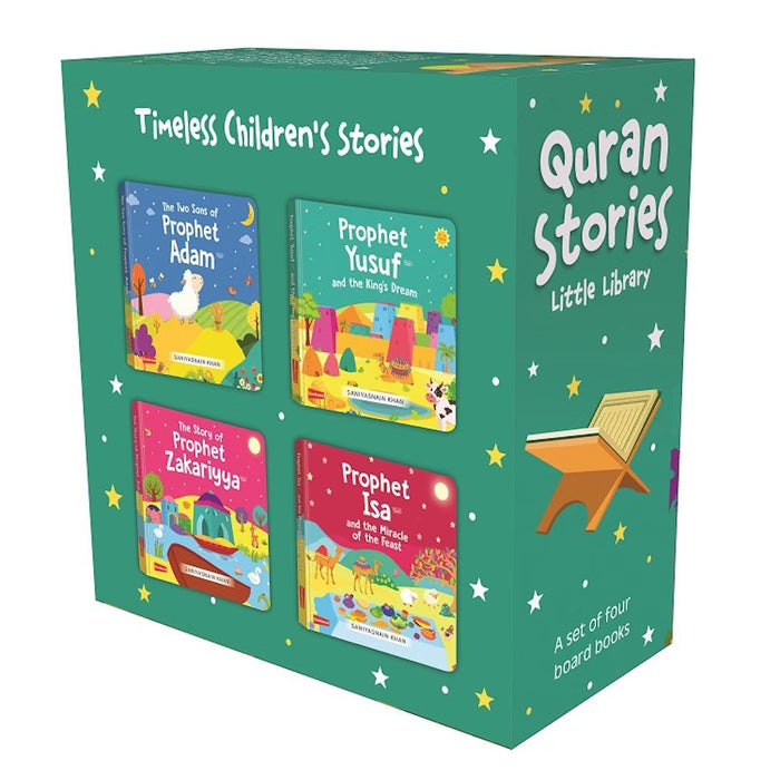 Quran Stories - Little Library - Vol. 3 (4 Board Books Set)