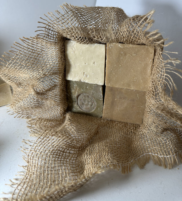 Natural Organic olive Oil and laurel soap Gift Set