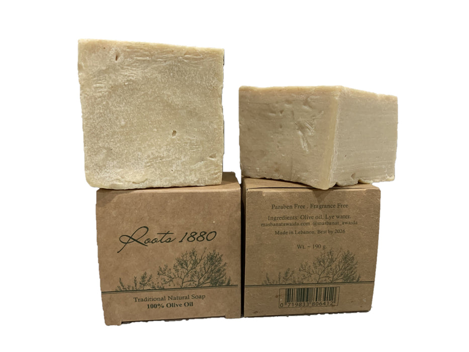 Natural Olive Oil Soap - five years Cured 4 bars