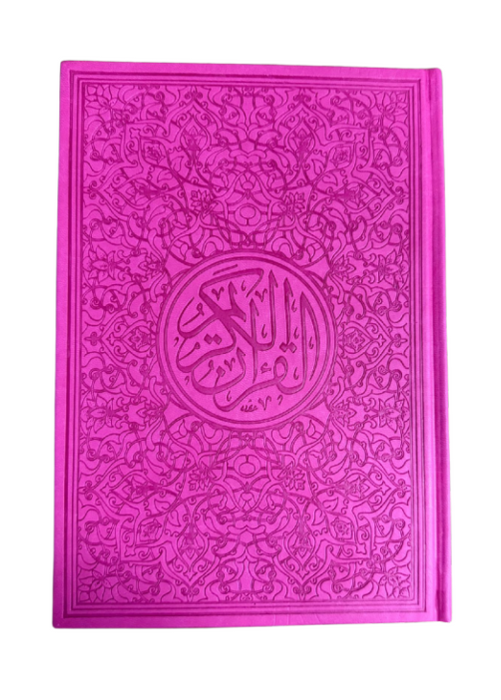 Multicolour Quran 17x12 - Pink