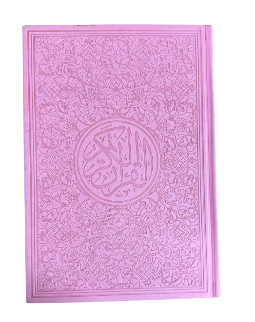 Multicolour Quran 21x14 - Light Pink
