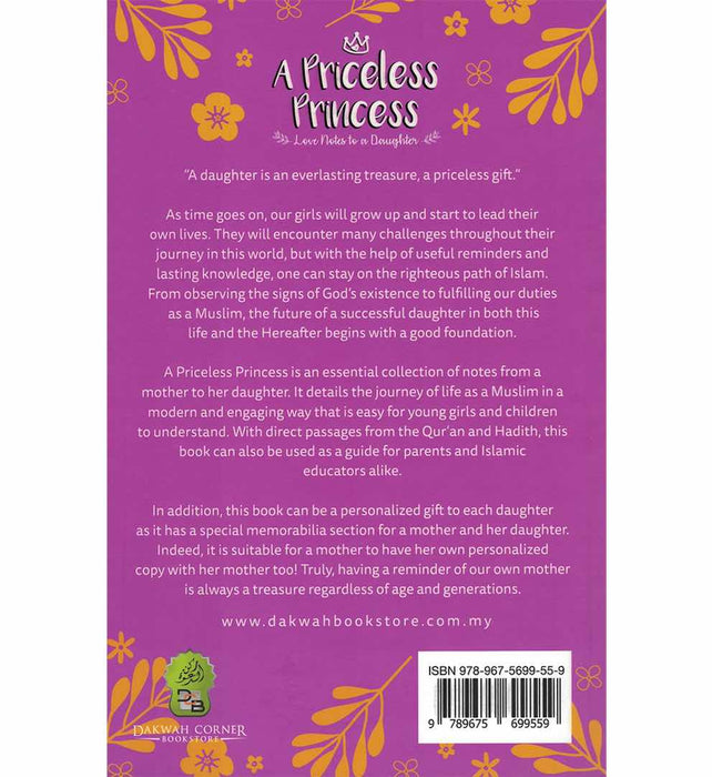 A Priceless Princess - Love Notes to a Daughter