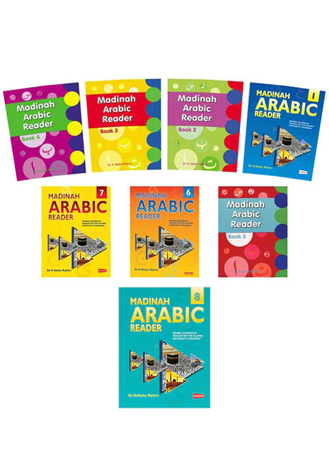Madinah Arabic Reader Book 1 - 8 Set