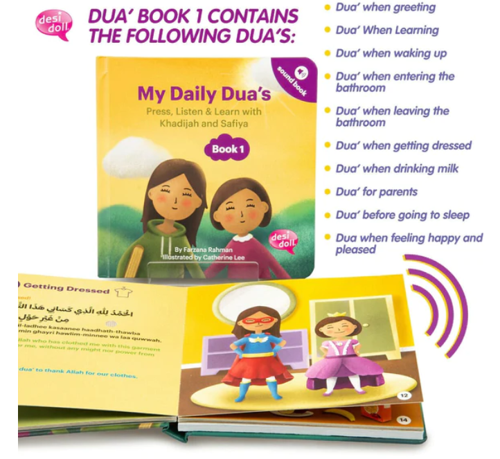 My Daily Dua’s Story Sound Set of 2 Books