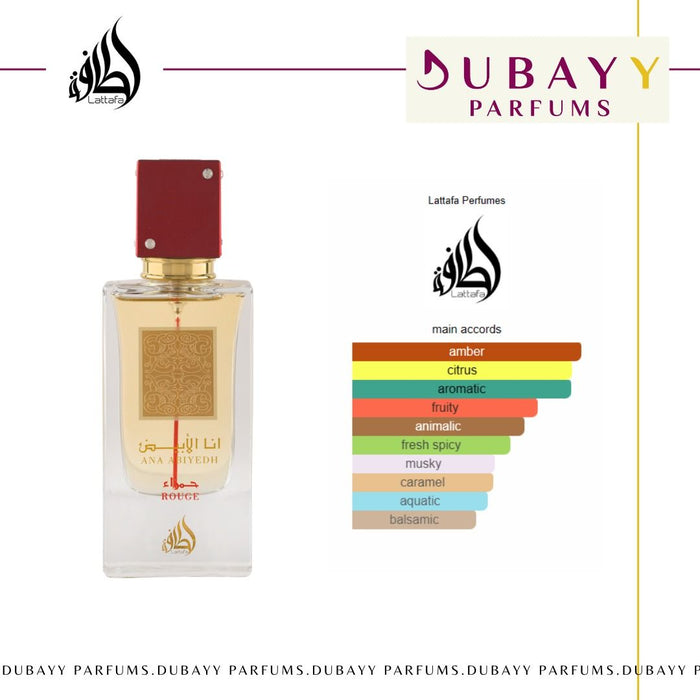 Lattafa Ana Abiyedh Rouge - 100 ml