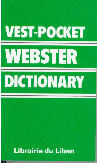 Vest-Pocket Webster Dictionary English-English
