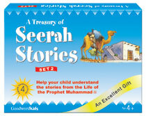 A Treasury of Seerah Stories (4 Books Hardback) Set 2
