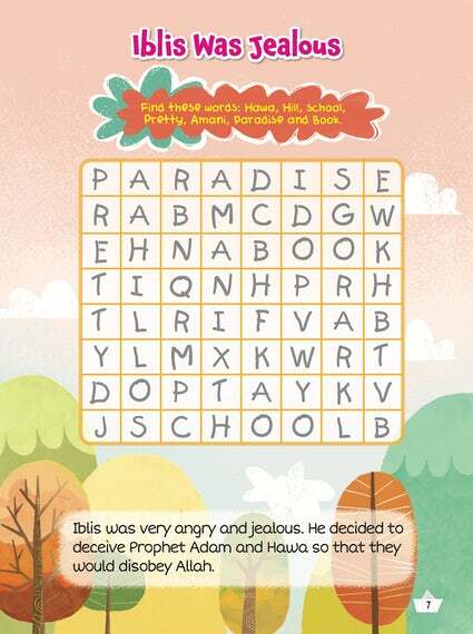 Prophet Adam & Wicked Iblis Activity Book