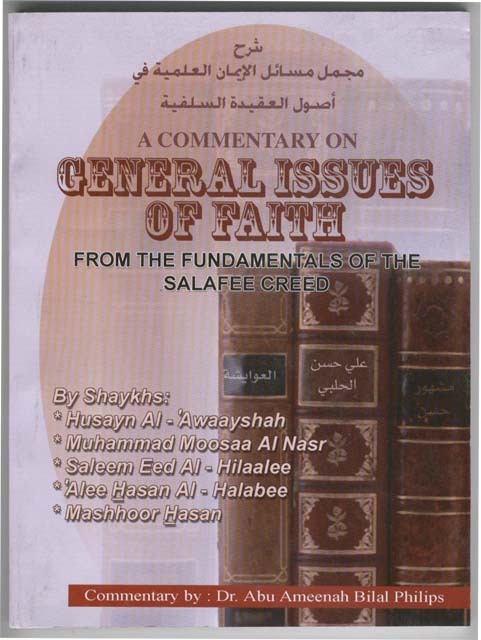 General Issues of Faith