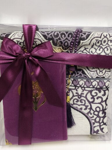Purple Quran Gift Set