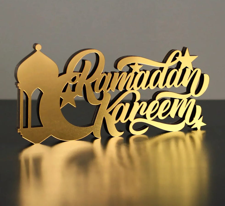 Ramadan Kareem Stand Gold/Silver
