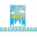 Welcome Ramadan -  Flags (Pack of 10) English Text Only