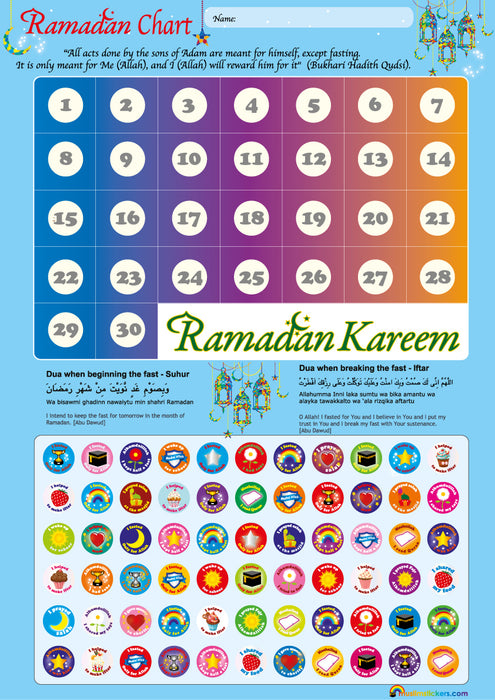 Ramadan Chart
